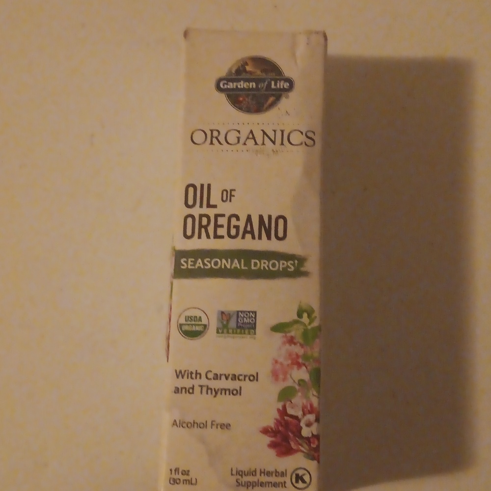 Organics Oil Of Oregano